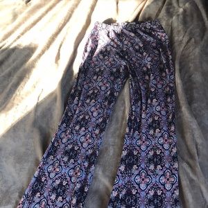Bohemian yoga pants